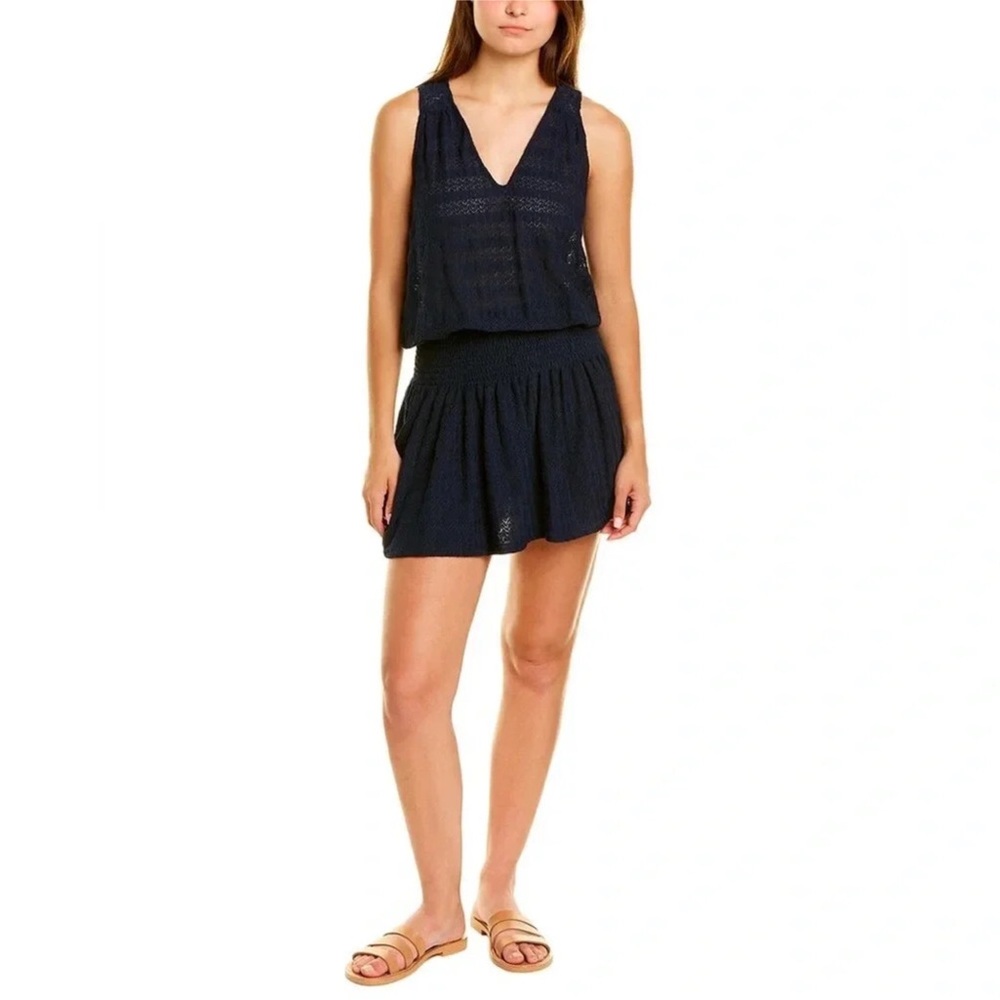 Ramy Brook Parker Dress Navy Blue Size Small